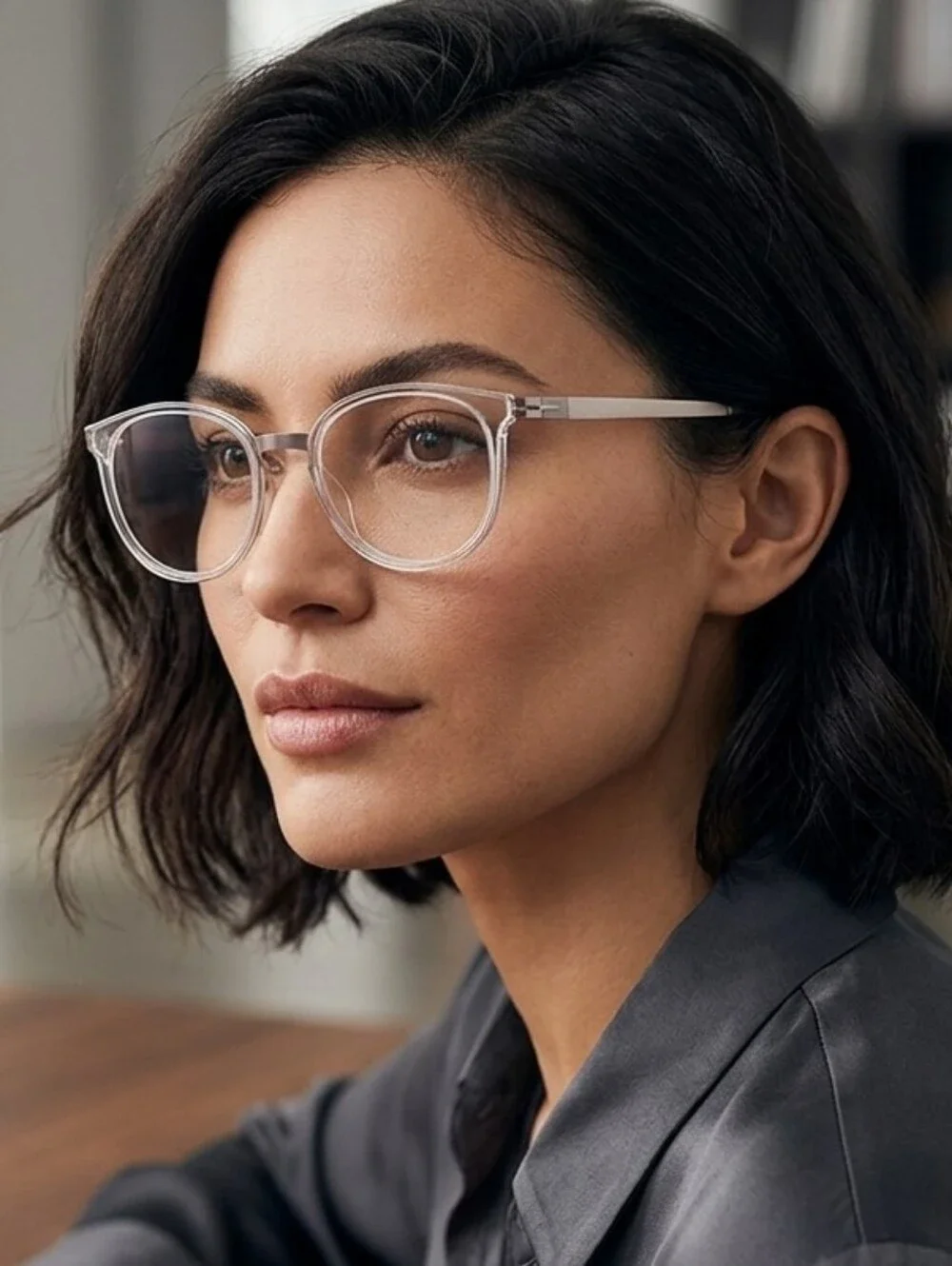 Isaac Mizrahi IM30001‎ 50[]18-135mm Clear Frame Glasses FRAMES ONLY